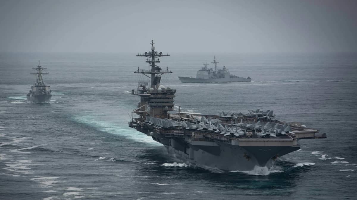 Washington muscle son jeu au Moyen-Orient: 10 000 soldats et un troisième porte-avions